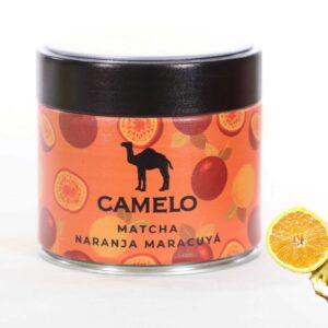 Matcha NARANJA-MARACUYÁ Lata 100gr. Camelo